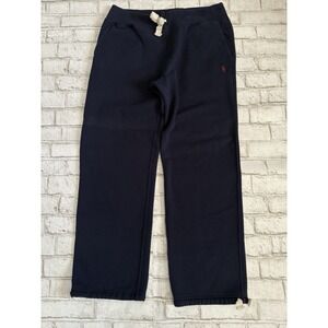 Polo Ralph Lauren Mens Sweatpants XL Heavy Tie Waist Ankles Traditional Y2K